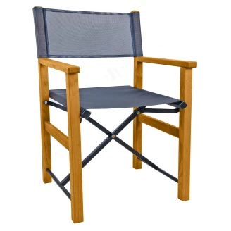 Trädgårdsstol med Armstöd <strong>Norex</strong>  Svart, Trä