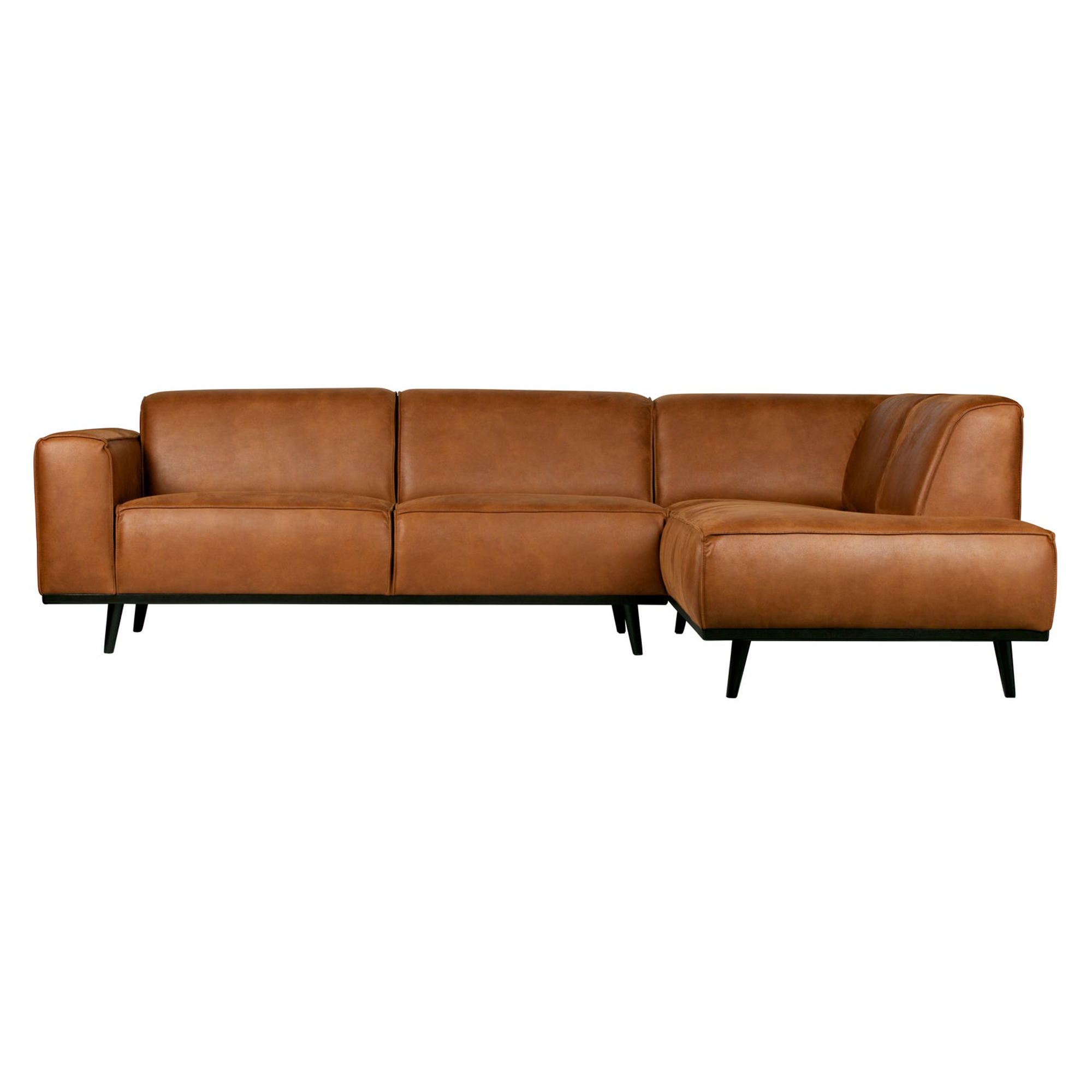 Woood Hjørnesofa Høyre Statement Cognac
