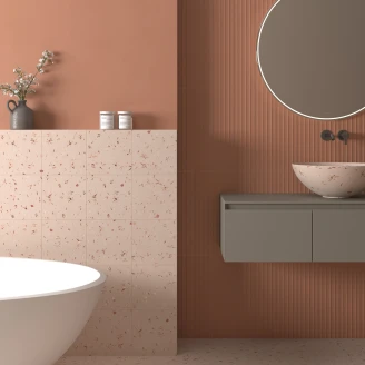 Dune Kakel Fragmenta  Ima Coral Matt Relief 10x40 cm