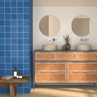 Dune Kakel <strong>Meknes</strong>  Indigo Blank 13x13 cm