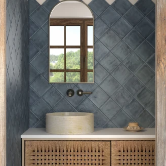 Dune Kakel Riad Denim Blank 13x13 cm