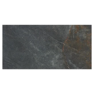 Klinker <strong>Obra</strong>  Svart Matt 60x120 cm