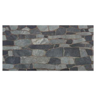 Klinker <strong>Obra</strong>  Svart Mur Matt 60x120 cm