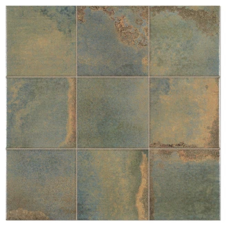 Klinker <strong>Opale</strong>  Verdigris Matt 45x45 (15x15) cm