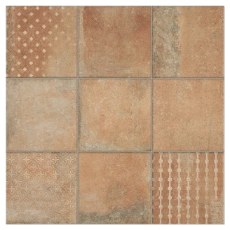 Klinker <strong>Taverna</strong>  Koppar-Decor Matt Rustik 45x45 (15x15) cm