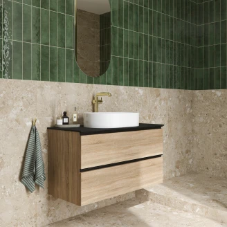 Klinker <strong>Vento</strong>  Mörkbeige Matt 60x60 cm