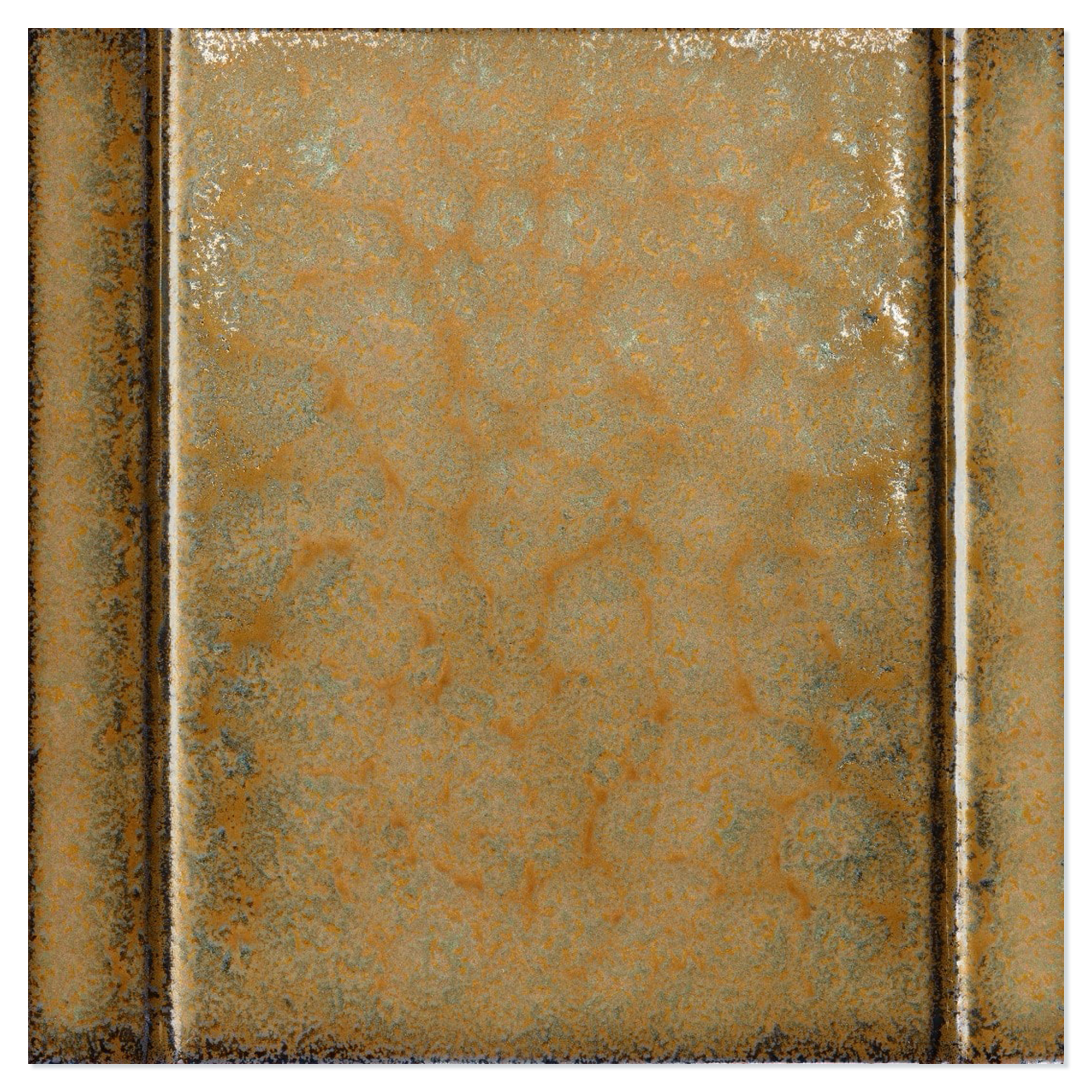 Natucer Kakel Kyoto Nut B Blank-Relief 15x15 cm