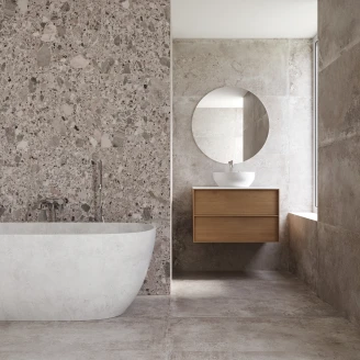 Klinker <strong>Terrazzo Premio</strong>  Grå Matt 60x60 cm