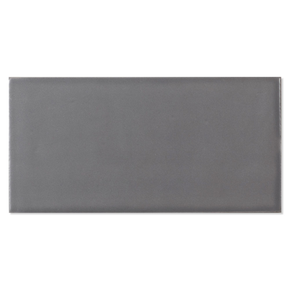 Pissano Veggflis Alboran Mørk Grå Blank 8x15 cm