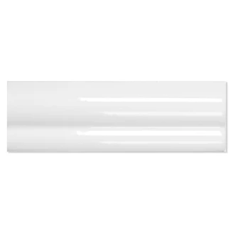 Pissano Veggflis <strong>Alboran</strong>  Hvit Blank 5x15 cm