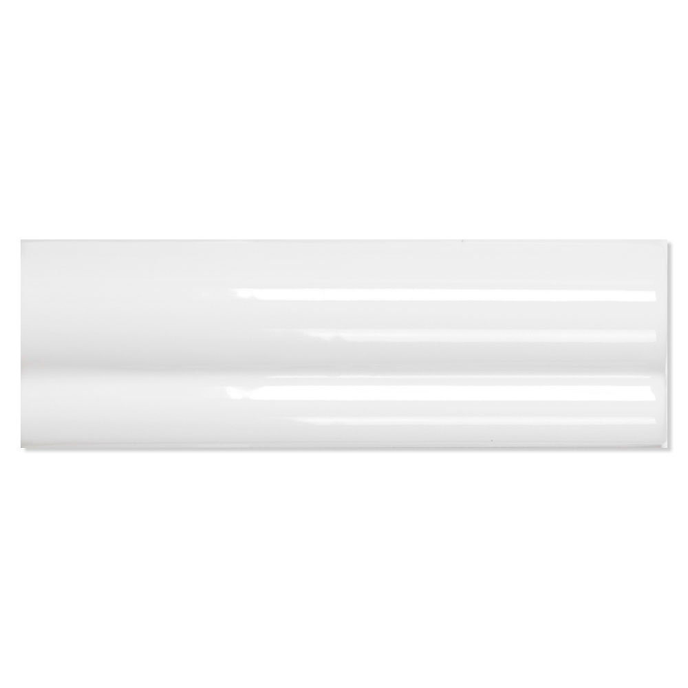 Pissano Veggflis Alboran Hvit Blank 5x15 cm
