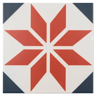 Pissano Klinker <strong>Fontenay</strong>  Red Flerfärgad Matt 15x15 cm