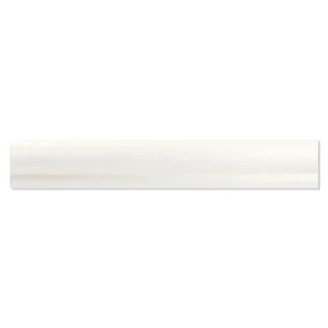 Dekor Veggflis <strong>Neila</strong>  Hvit Blank 5x30 cm