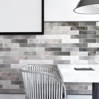 Kakel <strong>Auri</strong>  Oyster Blank 6x25 cm