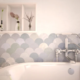 Kakel <strong>Auri</strong>  Amalfi Blank 15x17 cm