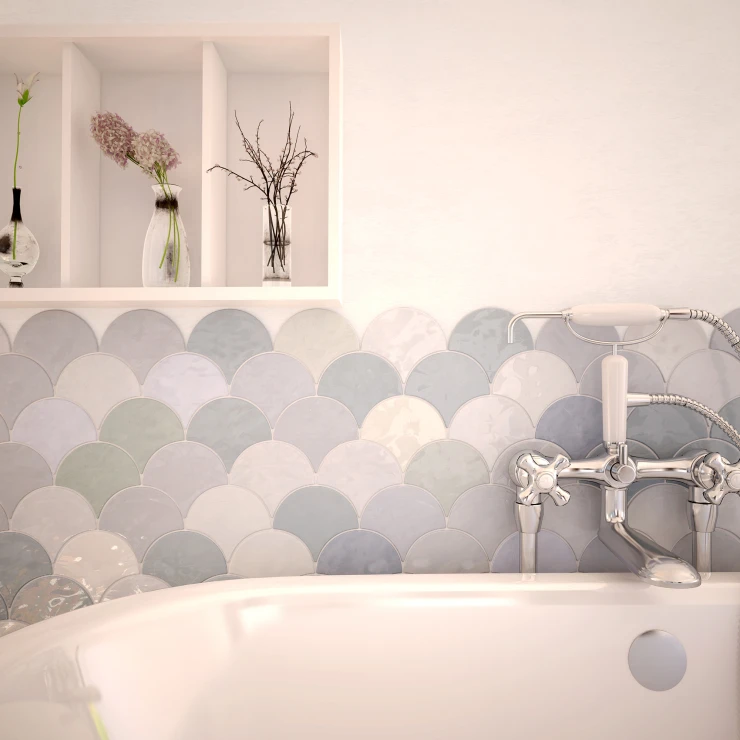 Veggflis Auri Amalfi Blank 15x17 cm