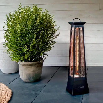 Rointe Infravärmare med Kolfiberlampa Fuji Svart