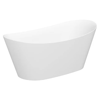 Badkar <strong>Miravera</strong>  Vit Blank 170 cm med Krom Click-Clack Bottenventil