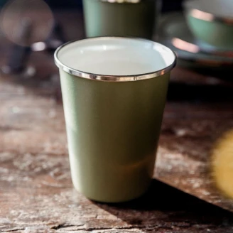 Barebones Set med Hög Mugg 2 st <strong>Ivra</strong>  Oliv