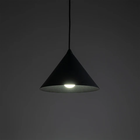 Hängande Lampa Seattle Svart Matt Ø 21 cm