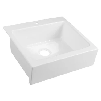 Keramikk Oppvaskkum <strong>Bellehaven</strong>  Hvit Blank 66x62 cm Butler