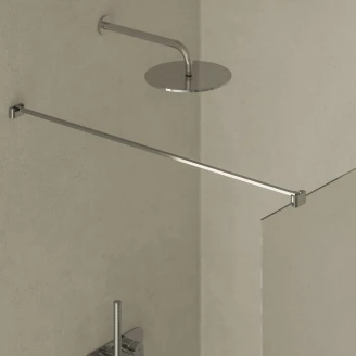 Ravak Duschvägg Walk-In Air Krom Blank 6 mm 110x200 cm