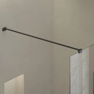 Ravak Duschvägg <strong>Walk-In Air</strong>  Svart Matt 6 mm 110x200 cm