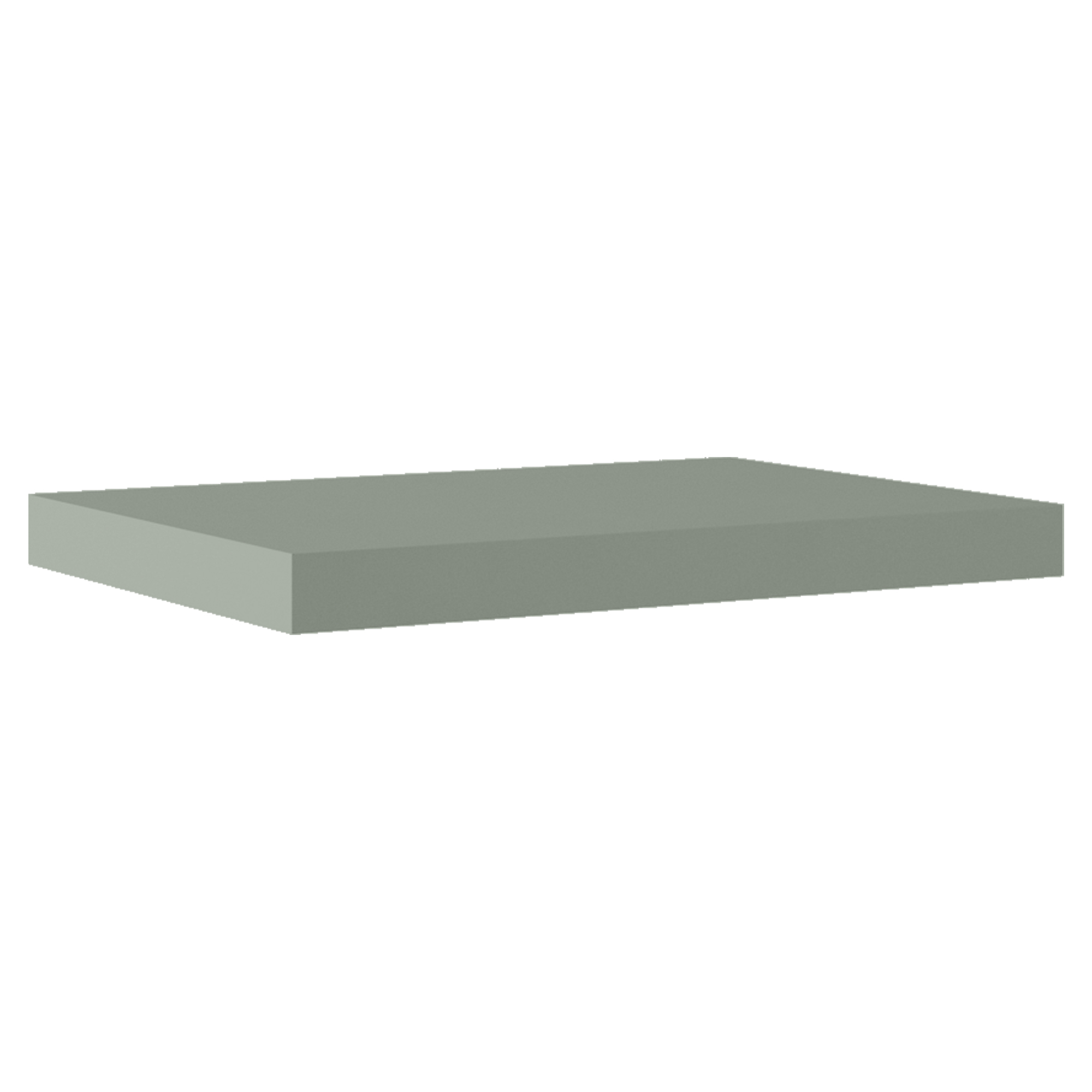 Benkplate Alderin Oliv Matt 60 cm