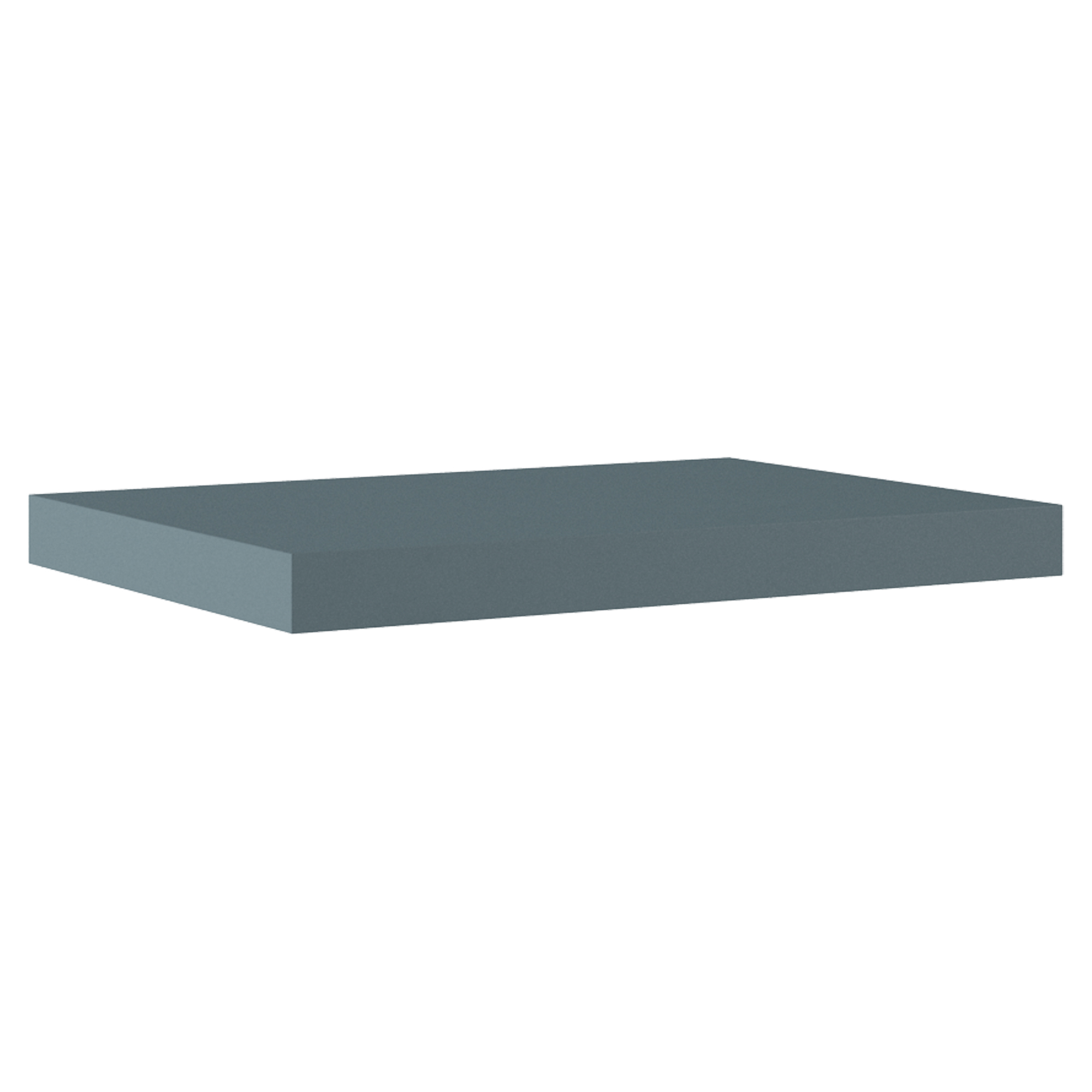 Benkplate Alderin Blå Matt 60 cm