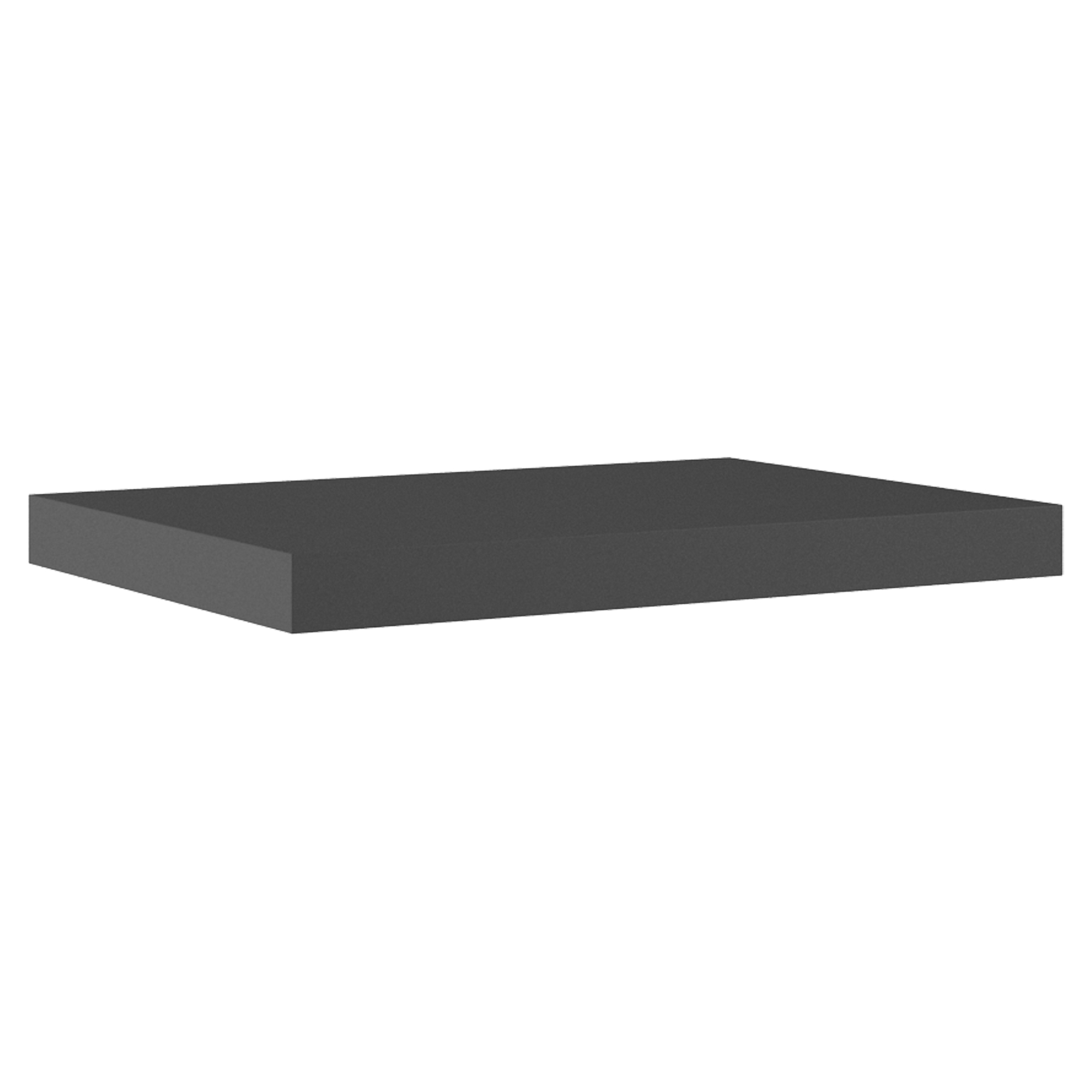 Benkplate Alderin Mørkgrå Matt 60 cm