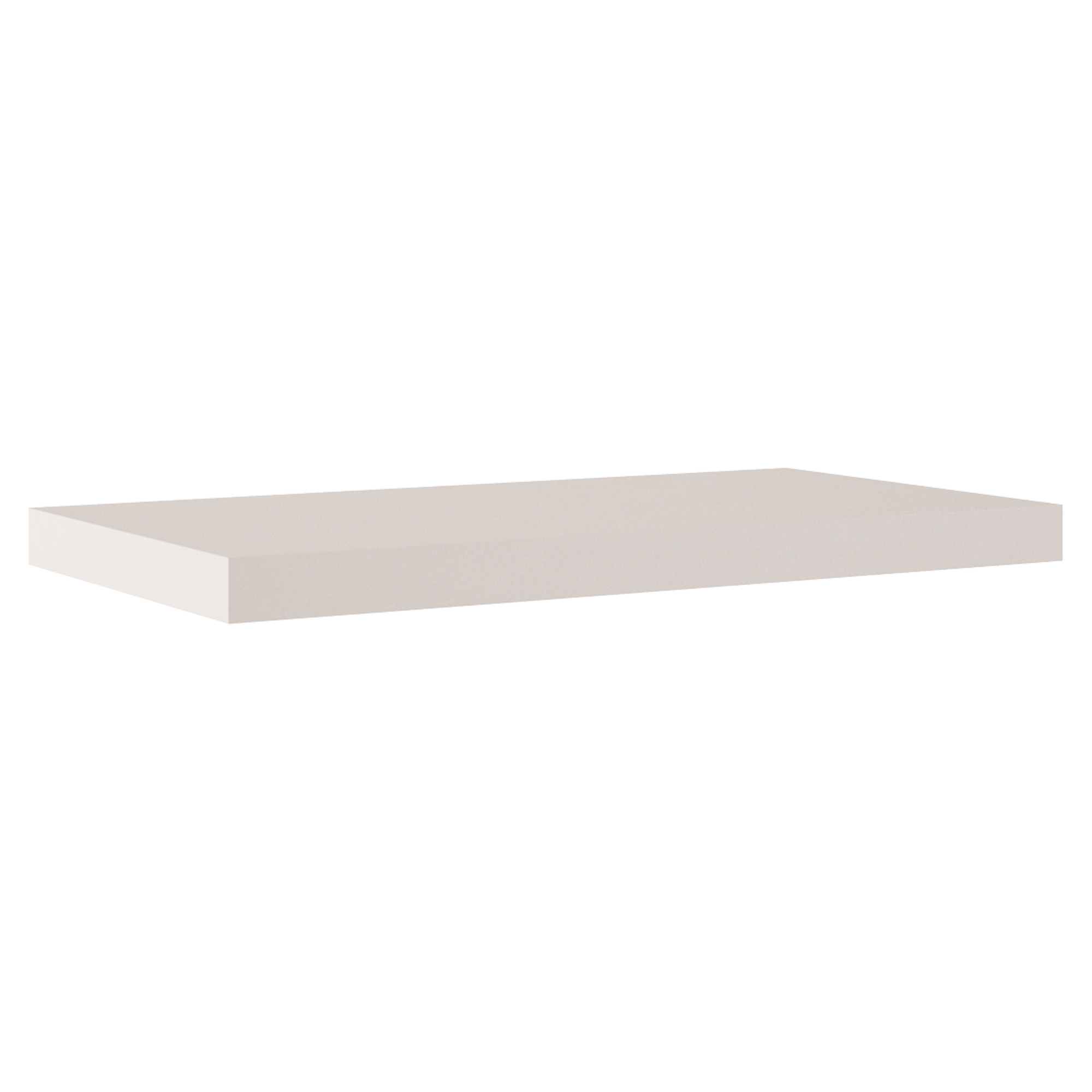 Benkplate Alderin Beige Matt 80 cm