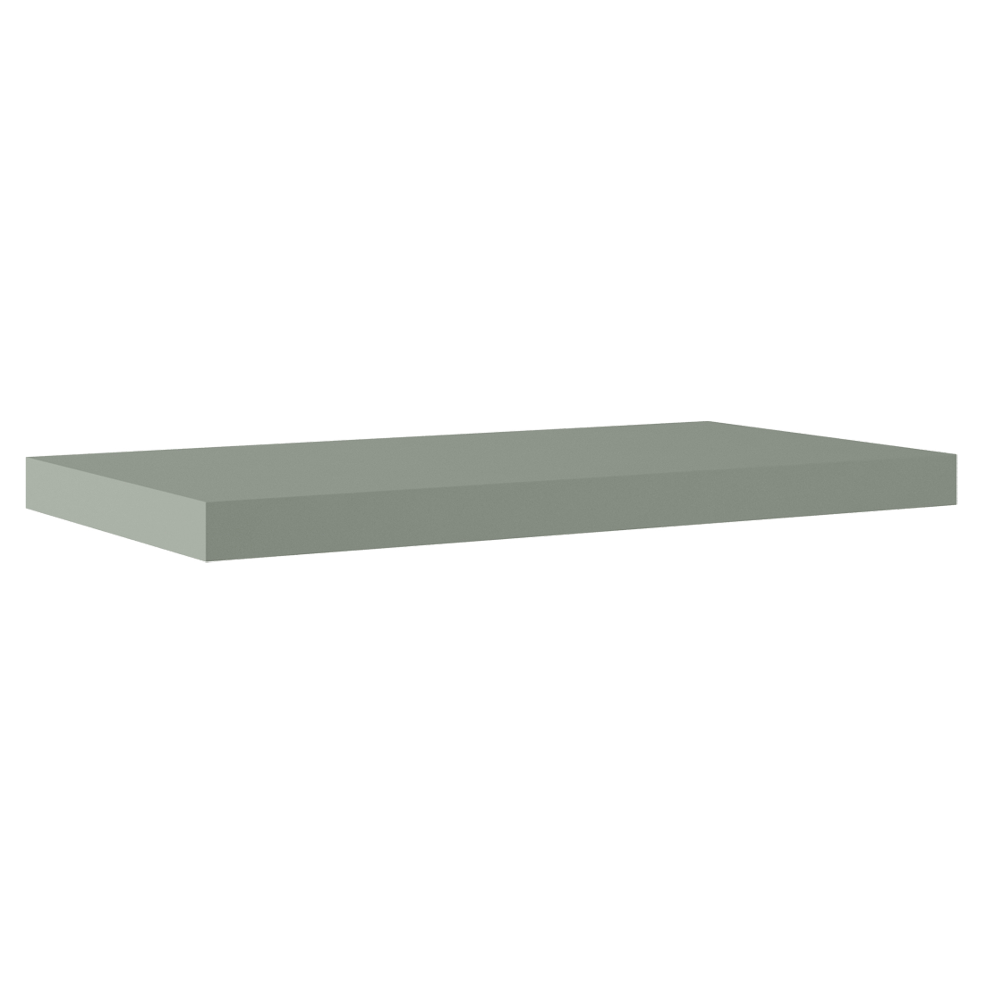 Benkplate Alderin Oliv Matt 80 cm