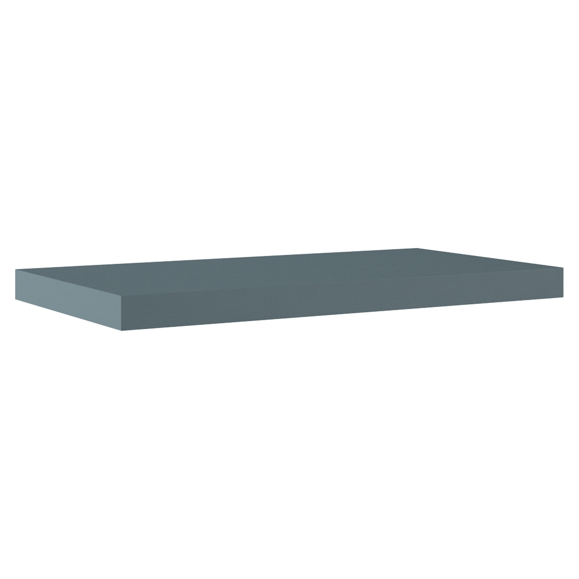 Benkplate Alderin Blå Matt 80 cm
