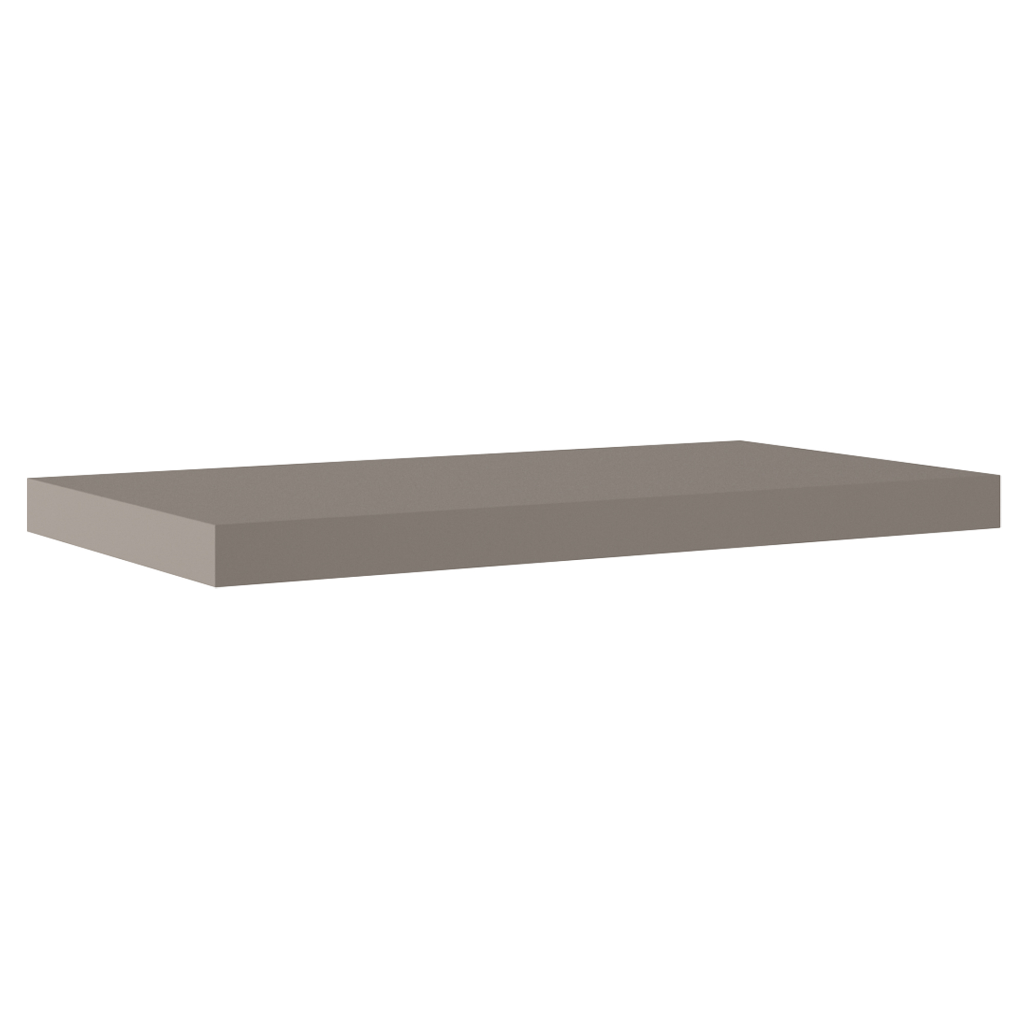 Benkplate Alderin Grå Matt 80 cm