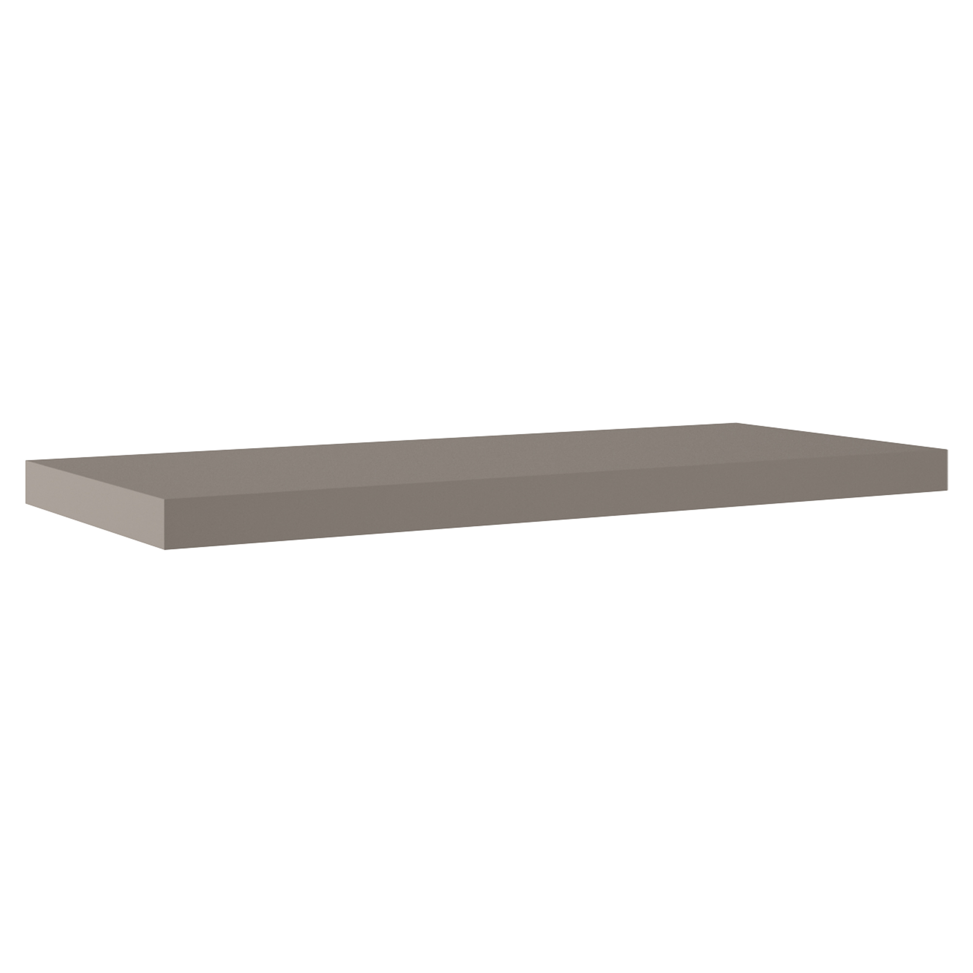 Benkplate Alderin Grå Matt 100 cm