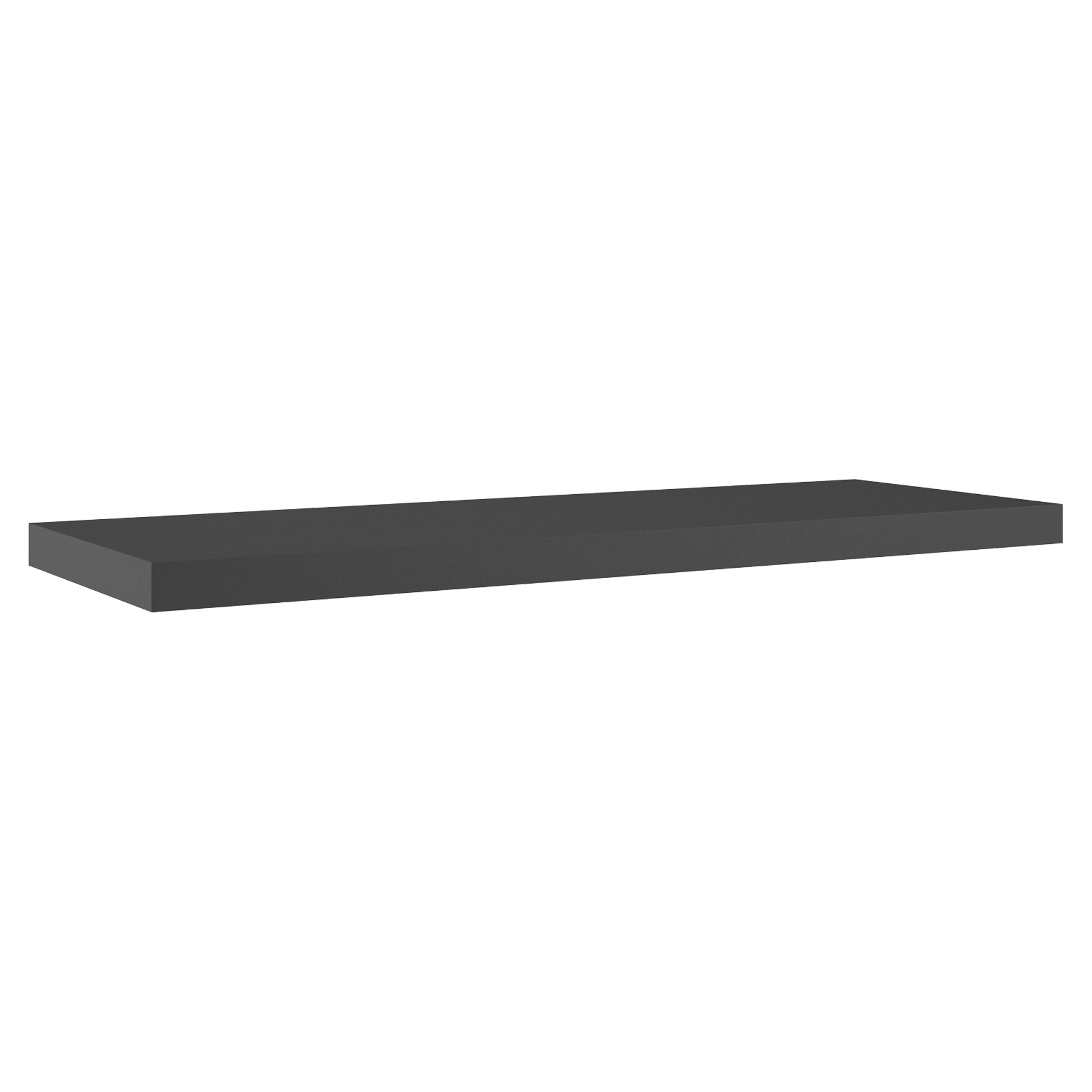 Benkplate Alderin Mørkgrå Matt 120 cm