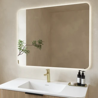 Speil <strong>Monreale</strong>  med Backlit 100x80 cm