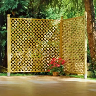 Skjerm <strong>Kensley</strong>  Tre 180x180 cm