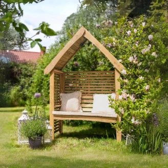 Pergola med Halv Spaljé <strong>Belmira</strong>  Tre