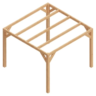 Pergola <strong>Norwell</strong>  Tre 300x300 cm