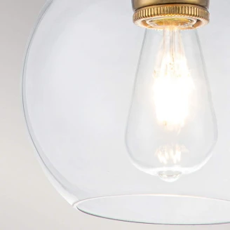 Feiss Hängande Lampa <strong>Tabby</strong>  Mässing