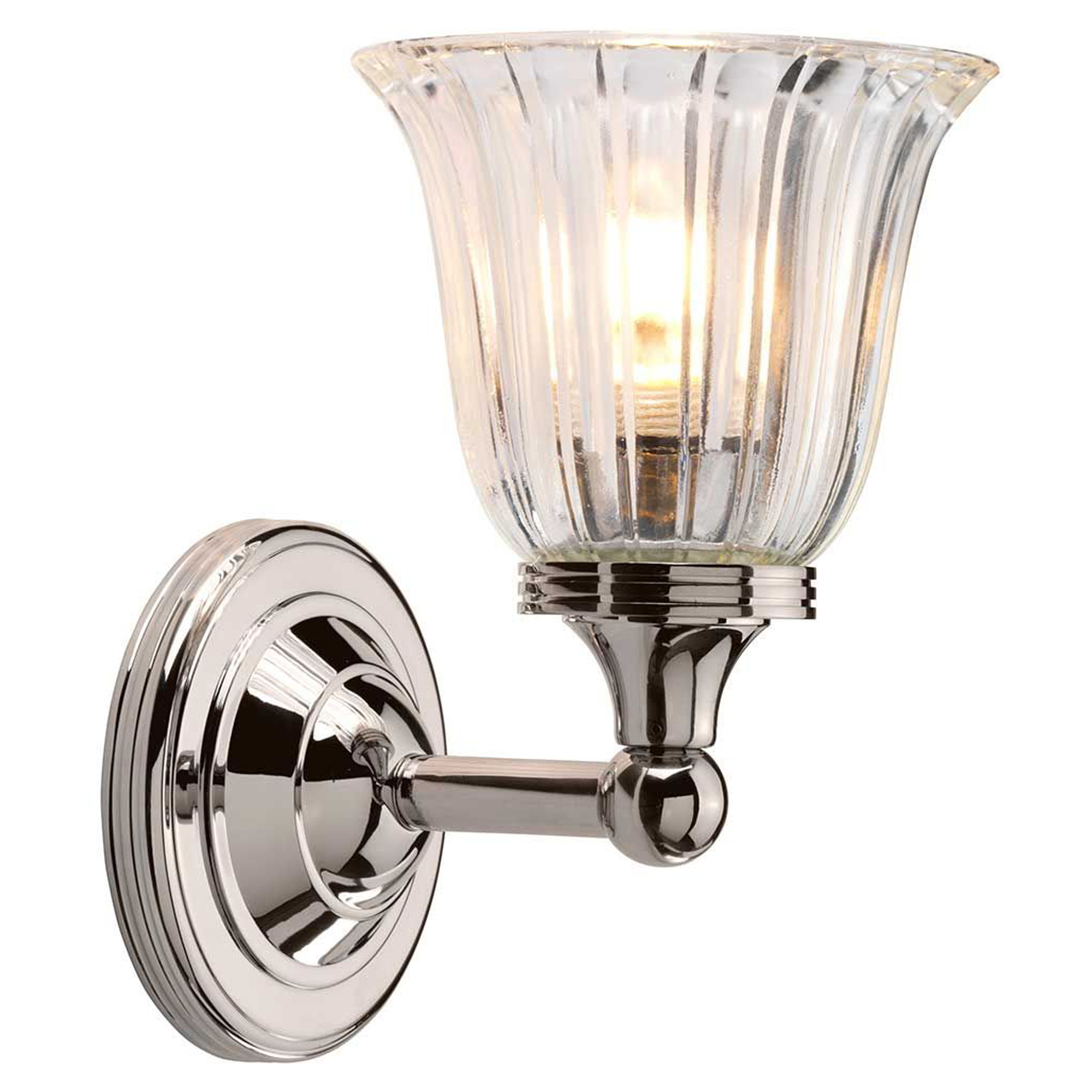 Elstead Vegglampe Austen Nikkel