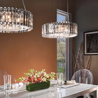 Kichler Hängande Lampa <strong>Crystal Skye</strong>  Krom