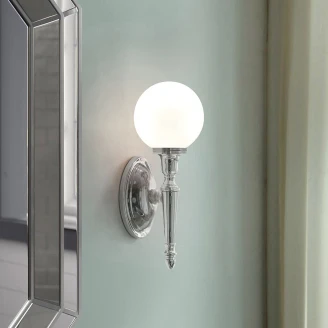 Elstead Vägglampa <strong>Dryden</strong>  Krom