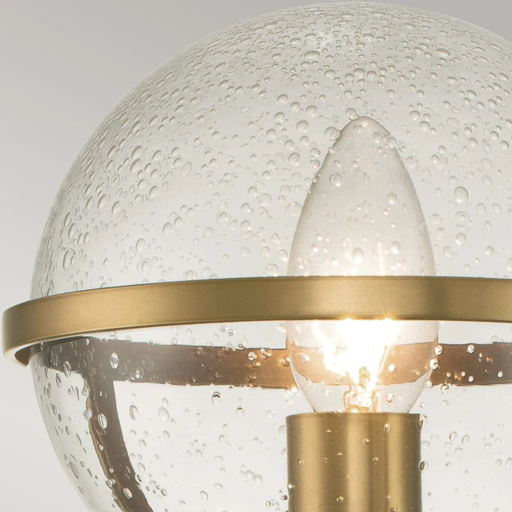 Hinkley Vegglampe Uno Hollis Messing, Klar