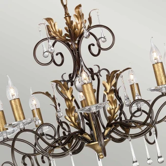 Elstead Hängande Lampa <strong>Amarilli</strong>  Brons, Guld