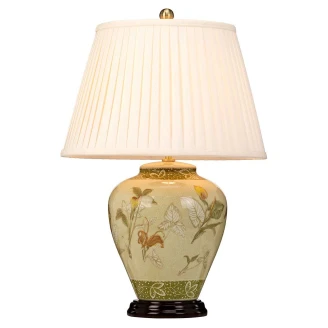 Elstead Bordslampa <strong>Arum Lily</strong>  Beige
