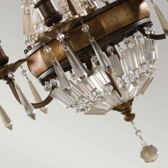 Feiss Hängande Lampa <strong>Bellini</strong>  Oxiderad Brons