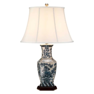 Elstead Bordslampa <strong>Blue Hex</strong>  Blå, Vit