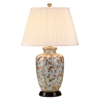 Elstead Bordslampa <strong>Gold Birds</strong>  Blå, Guld